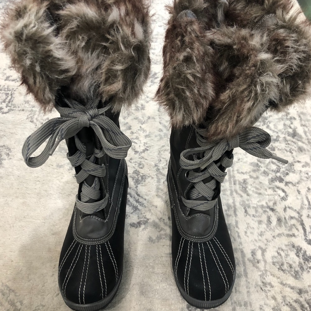 London Fog Melton 2 Women's Winter Duck Boots